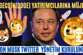 Dogecoin(DOGE) yatırımcılarına Müjde !. 27 ELON MUSK TWİTTER YÖNETİM KURULUNDA