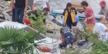 13üncü kattan düşen inşaat işçisi öldü