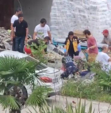 13üncü kattan düşen inşaat işçisi öldü