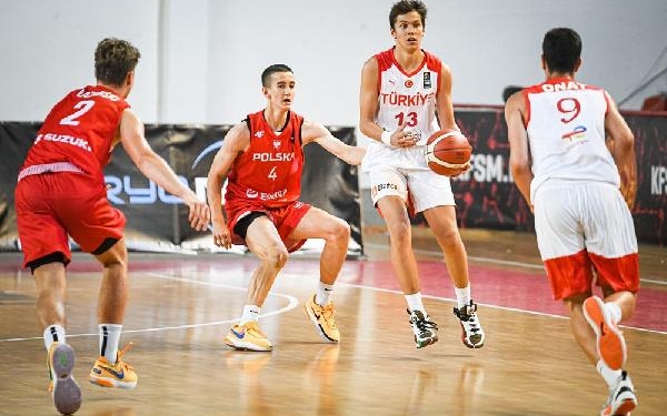 16 Yaş Altı Erkek Milli Basketbol Takımı Avrupa Şampiyonasını 10uncu tamamladı