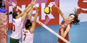 19 Yaş Altı Kız Voleybol Milli Takımı namağlup yarı finalde 2 19 Yaş Altı Kız Voleybol Milli Takımı namağlup yarı finalde