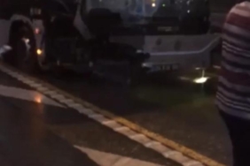 3 saat arayla iki metrobüs kazası 1 3 saat arayla iki metrobüs kazası