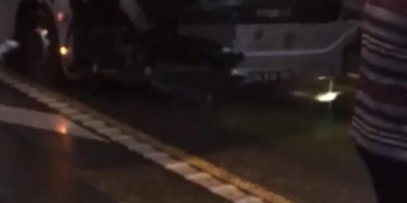 3 saat arayla iki metrobüs kazası