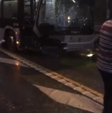 3 saat arayla iki metrobüs kazası