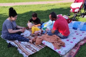 53lük depremin ardından Malatyalılar geceyi dışarıda geçirdi