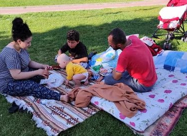 53lük depremin ardından Malatyalılar geceyi dışarıda geçirdi