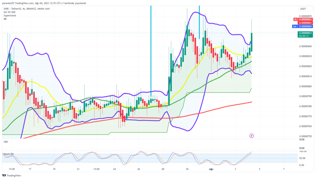 Shiba İnu (SHIB) Yükseliyor