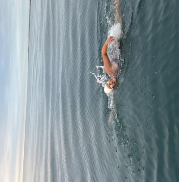 Açık su yüzücüsü Aysu Türkoğlu tarihe geçti EK FOTOĞRAFLAR