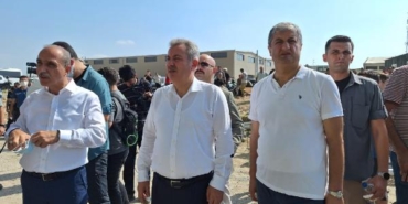 Adanada iki fabrikada yangın 3