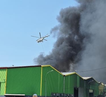 Adanada iki fabrikada yangın 4