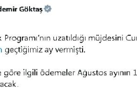 Aile Destek Programı ödemeleri 15 Ağustosta başlayacak