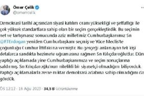 AK Partili Çelik Kılıçdaroğlu koltuğunu sağlama almak için milli iradeye saldırıyor