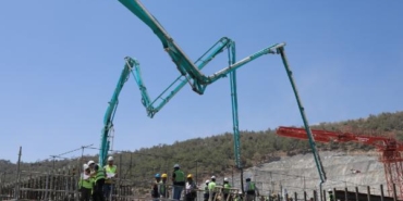 Akkuyu NGS inşaatında 4üncü ünitenin temel döşeme betonlanması tamamlandı