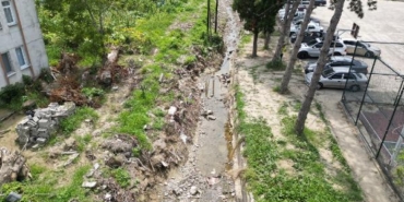 Amasrada sel sonrası tarihi eserler ortaya çıktı