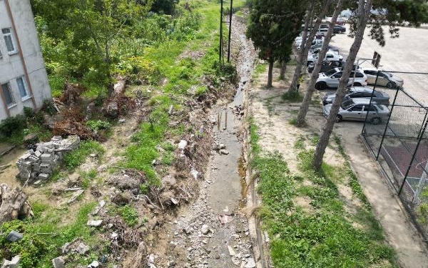 Amasrada sel sonrası tarihi eserler ortaya çıktı