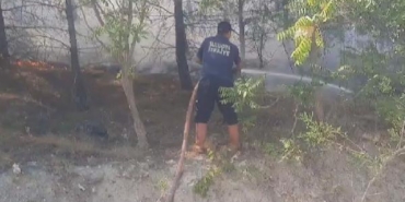 Amasyadaki yangında 10 dönüm orman ve 5 dönüm tarım arazisi zarar gördü