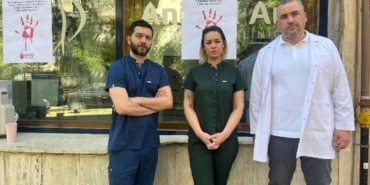 Ankarada veteriner hekimlerden şiddete tepki için klinik kapatma eylemi