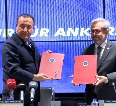 Ankaragücünden sürdürülebilir çevre için iş birliği protokolü