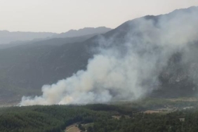 Antalyada orman yangını