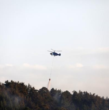 Antalyadaki orman yangını 2nci gününde