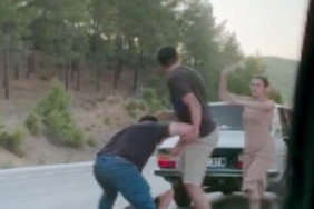 Antalyadaki yol kavgasından evlilik teklifi çıktı