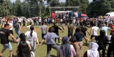 Artvinde 1400 rakımlı yaylada Gürcü Festivali