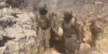 Askerlerin tedavi ettiği kadın teröristin babası Ellerini uzattılar ve şefkati gösterdiler