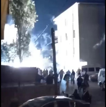 Ataşehir ve Ümraniyede asker eğlencelerinde tehlikeli anlar