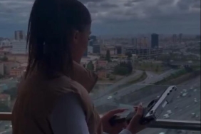 Bağcılarda rezidansın balkonundan ateş eden model kadın yakalandı