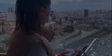 Bağcılar'da rezidansın balkonundan ateş eden model kadın yakalandı 6 Bağcılarda rezidansın balkonundan ateş eden model kadın yakalandı