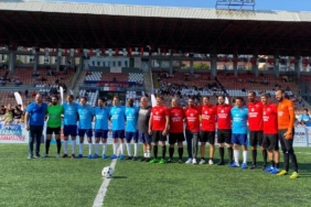 Bahçelievler Belediye Başkanı Bahadır Şöhretler Karması maçında forma giydi