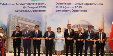 Bakan Koca Sağlık sektöründen 1000 kadar temsilci bugün Semerkantta - EK FOTOĞRAFLAR