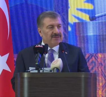 Bakan Koca TDT Sağlık Bakanları toplantısına katıldı