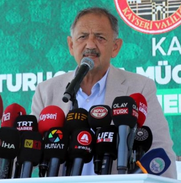 Bakan Özhaseki Bağımlılıktan büyük deprem olamaz