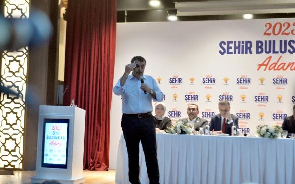 Bakan Tekin Adanada ilköğretimde öğretmen başına 19 öğrenci düşüyor 2