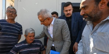 Bakan Uraloğlu 170inci yardım treni deprem bölgesine ulaştı