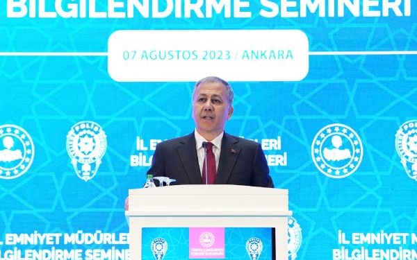 Bakan Yerlikaya Halkımızın huzur ve güvenliğini sağlamak için varız