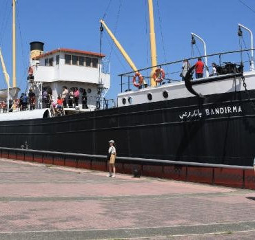 Bandırma Gemi Müzesine 6 ayda rekor ziyaretçi