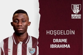 Bandırmaspor Drame İbrahima ile 3 yıllık sözleşme imzaladı