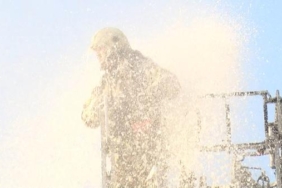 Bayrampaşada iş yeri yangını