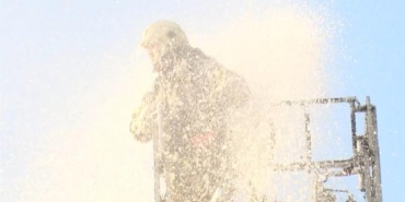 Bayrampaşada iş yeri yangını