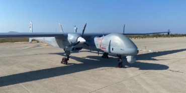 Baz istasyonlu Aksungur İHA yeşil vatan için de görevde