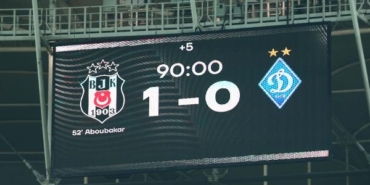 Beşiktaş - Dinamo Kiev (EK FOTOĞRAFLAR)