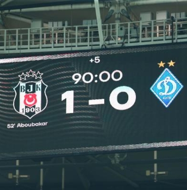 Beşiktaş - Dinamo Kiev (EK FOTOĞRAFLAR)
