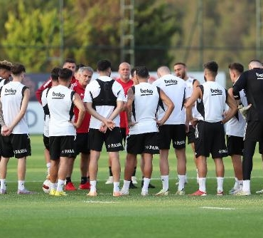 Beşiktaş Neftçi Bakü maçının hazırlıklarını tamamladı