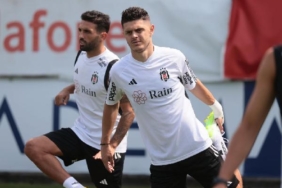 Beşiktaşta Rashica ilk idmanına çıktı