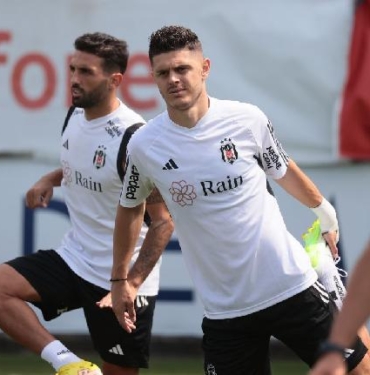 Beşiktaşta Rashica ilk idmanına çıktı