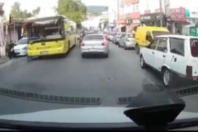 Beykozda bir anda yola fırlayan çocuğa iett otobüsü çarptı