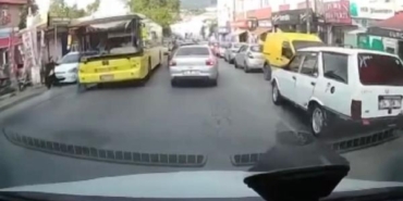 Beykoz'da bir anda yola fırlayan çocuğa iett otobüsü çarptı 13 Beykozda bir anda yola fırlayan çocuğa iett otobüsü çarptı