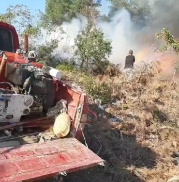 Bilecikte çıkan orman yangını 3 saatte kontrol altına alındı